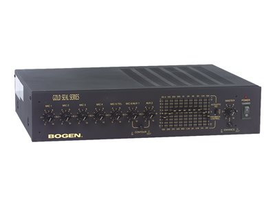 Bogen Gold Seal GS250D mixer amplifier - 6-channel (BG-GS250D)