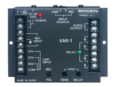 Bogen VAR1 - voice-activated relay (BG-VAR1)