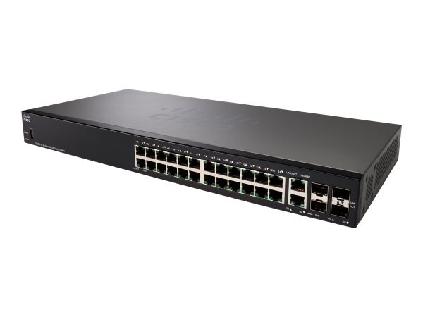 Cisco 250 Series SF250-24 - Switch - smart - 24 x 10/100 (SF250-24-K9)