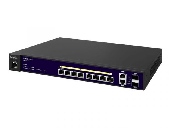 ENGENIUS EGS5212FP - switch - 8 ports - managed (ENG-EGS5212FP)