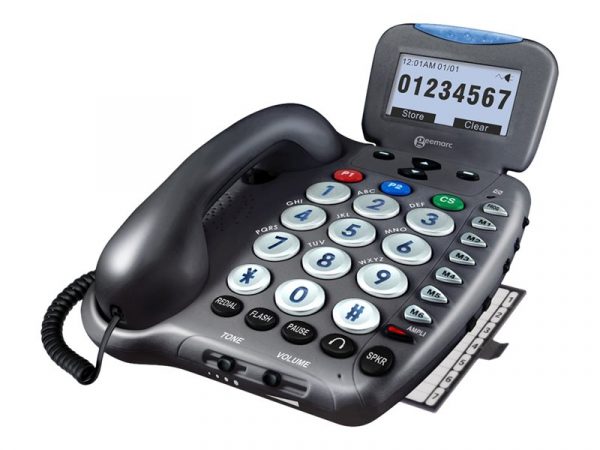 Geemarc AMPLI550 - corded phone with caller ID (GM-AMPLI550)