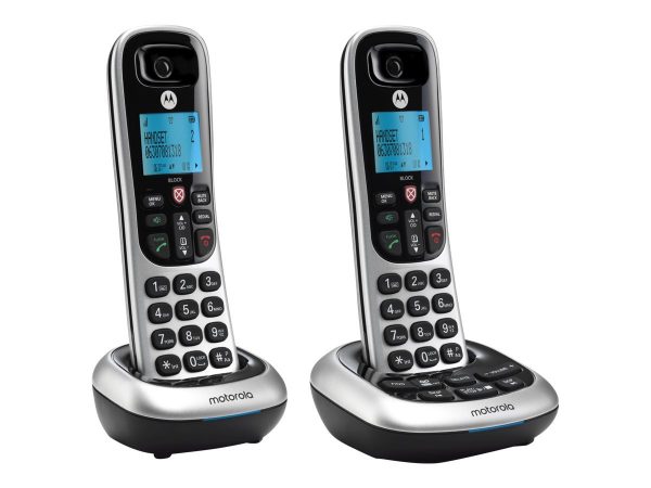 Motorola CD4012 - cordless phone - answering system with caller ID (MOTO-CD4012)