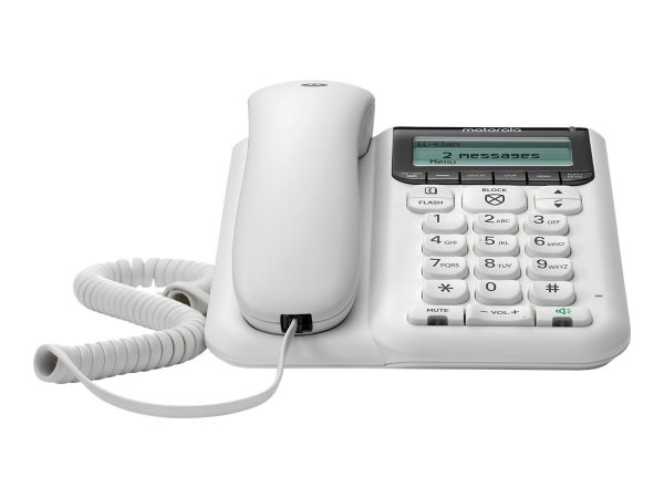 Motorola CT610 - corded phone - answering system with caller ID (MOTO-CT610)