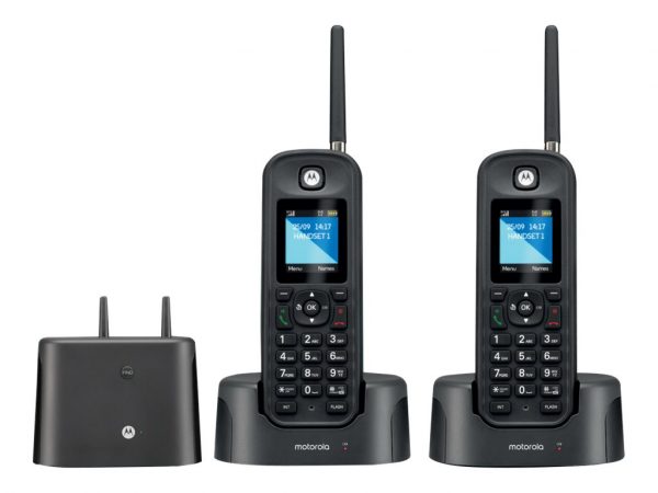 Motorola O2 Series O212 - cordless phone - answering system with cal (MOTO-O212)