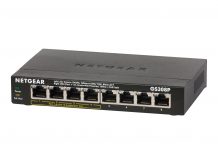 NETGEAR SOHO Gigabit Ethernet Switch GS308P - switch - 8 por (NET-GS308P-100NAS)