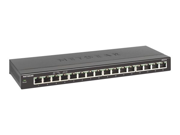 NETGEAR SOHO Gigabit Ethernet Switch GS316 - switch - 16 port (NET-GS316-100NAS)