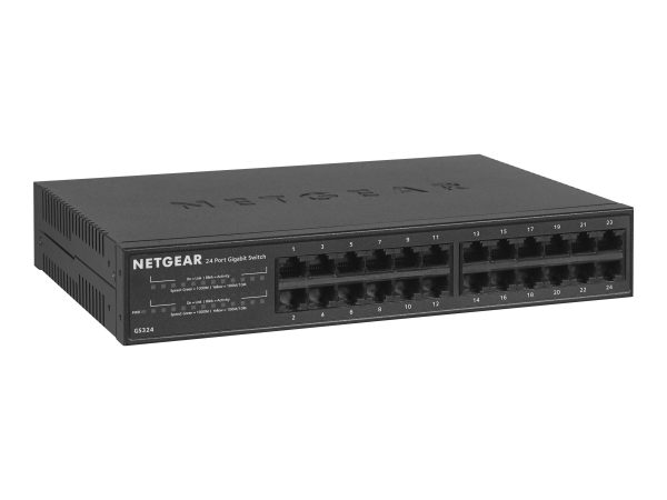 NETGEAR SOHO Gigabit Ethernet Switch GS324 - switch - 24 port (NET-GS324-100NAS)