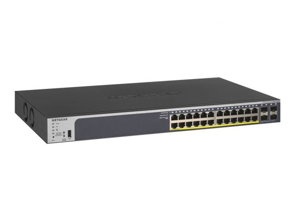 NETGEAR Smart GS728TP - v2 - switch - 24 ports - smart - ra (NET-GS728TP-200NAS)