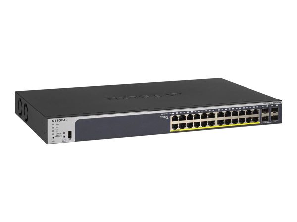 NETGEAR Smart GS728TPP - v2 - switch - 24 ports - smart -  (NET-GS728TPP-200NAS)