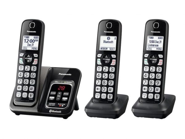 Panasonic Link2Cell KX-TGD563 - cordless phone - answering system - (KX-TGD563M)