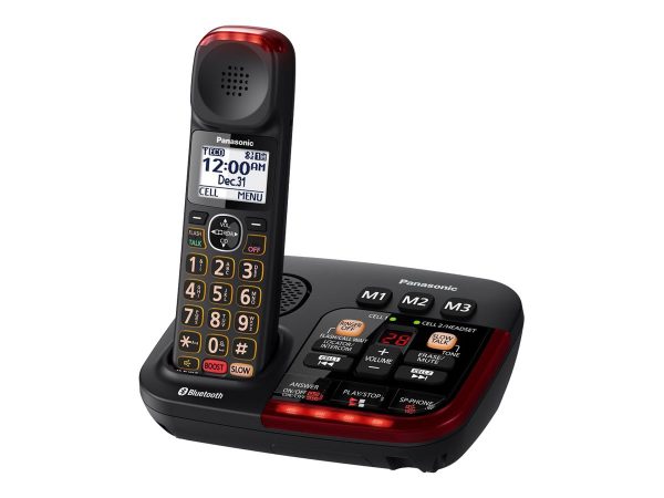 Panasonic Link2Cell KX-TGM430B - cordless phone - answering system  (KX-TGM430B)