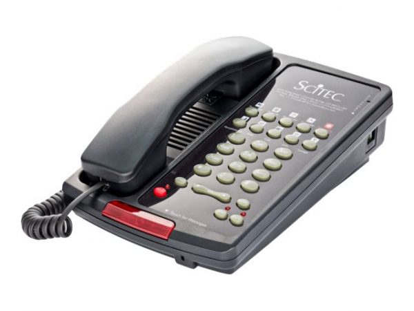 Scitec Aegis P-08 - corded phone (AEGIS-P-08BK)