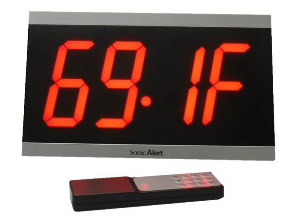 Sonic Alert BD4000 - alarm clock - electronic - desktop, wall mounta (SA-BD4000)