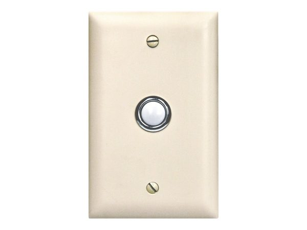 Viking Electronics DB40-WH - doorbell extra button (VK-DB-40-WH)