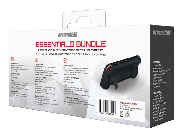 dreamGEAR Essentials Bundle - protective cover for game console (DG-DGSW-6501)