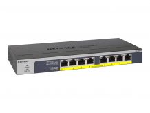 NETGEAR GS108PP - switch - 8 ports - rack-mountable (NET-GS108PP-100NAS)