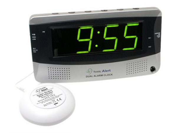 Sonic Alert The Sonic Boom - alarm clock - electronic - desktop (SA-SBD375SS)