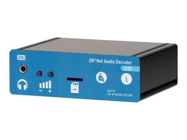 2N Net Audio Decoder Lite audio over IP decoder (2N-914013E)