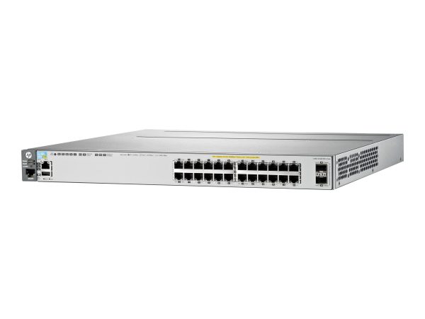 Aruba 3800-24G-PoE+-2SFP+ - switch - 24 ports - managed - rack-mountabl (J9573A)