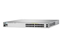 Aruba 3800-24G-PoE+-2SFP+ - switch - 24 ports - managed - rack-mountabl (J9573A)