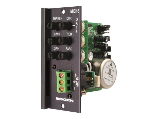 Bogen MIC1S - microphone input module for amplifier (BG-MIC1S)