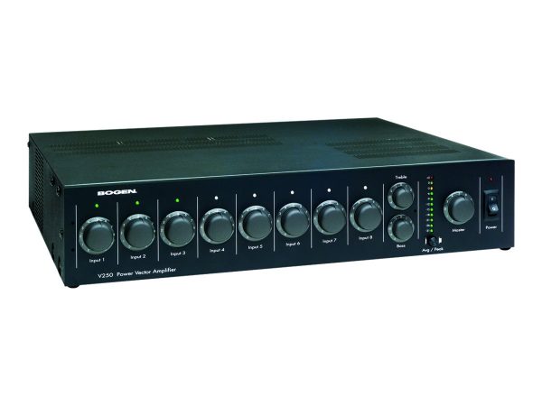 Bogen Power Vector V100 mixer amplifier - 8-channel (BG-V100)
