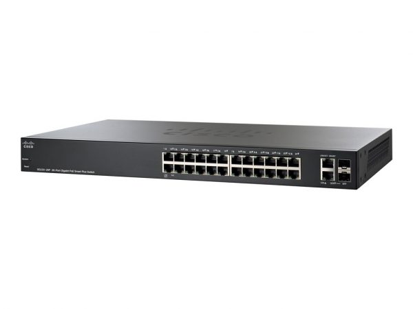 Cisco 220 Series SG220-26P - switch - 26 ports - managed - rack-m (SG220-26P-K9)