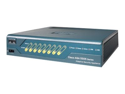 Cisco ASA 5505 Firewall Edition Bundle - security appliance (ASA5505-50-BUN-K9)