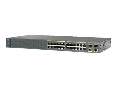 Cisco Catalyst 2960-Plus 24PC-S - switch - 24 ports - managed  (WS-C2960+24PC-S)