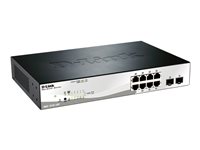 D-Link Web Smart DGS-1210-10P - switch - 10 ports - managed (DGS-1210-10P)