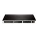 D-Link Web Smart DGS-1210-52 - switch - 48 ports - managed - rack- (DGS-1210-52)