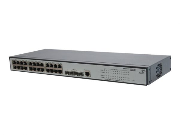 HPE 1910-24G Switch - switch - 24 ports - managed - rack-mountable (JE006A)