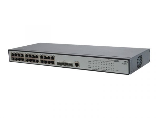 HPE 1910-24G Switch - switch - 24 ports - managed - rack-mountable (JE006A)