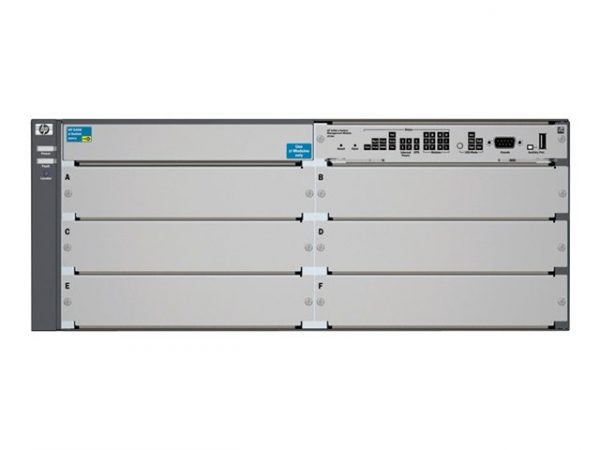 HPE 5406 zl - switch - managed - rack-mountable - with HP 5400 zl Switc (J9642A)