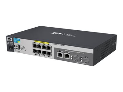 HPE Aruba 2615-8-PoE - switch - 8 ports - managed - rack-mountable (J9565A)