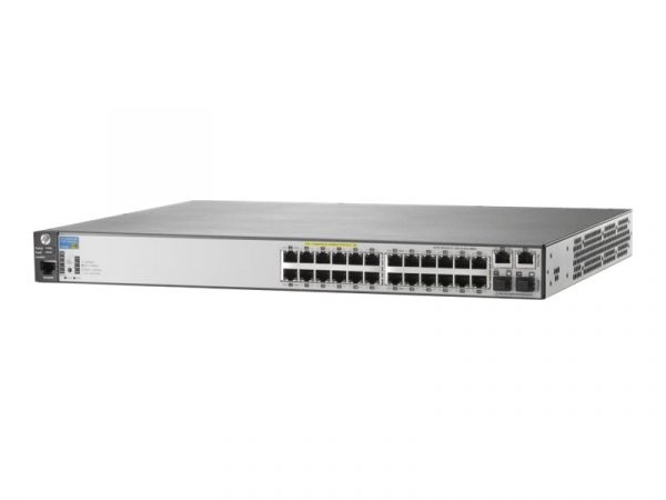 HPE Aruba 2620-24-PoE+ - switch - 24 ports - managed - rack-mountable (J9625A)