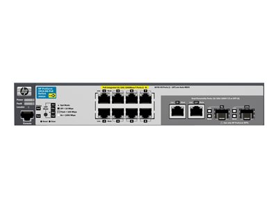 HPE Aruba 2915-8G-PoE - switch - 8 ports - managed (J9562A)