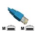 ICC ICPCS6 - patch cable - 7 ft - blue (ICC-ICPCSK07BL)