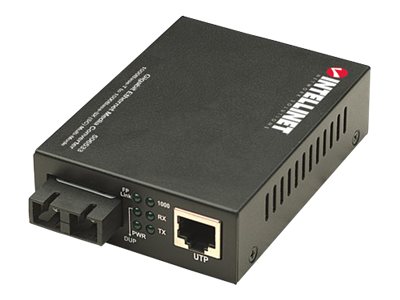 Intellinet Gigabit Ethernet Media Converter, 1000Base-T to 1000Base (ITL-506533)