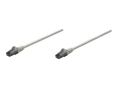 Intellinet Network Patch Cable, Cat6, 3m, Grey, CCA, U/UTP, PVC, RJ (ITL-334129)