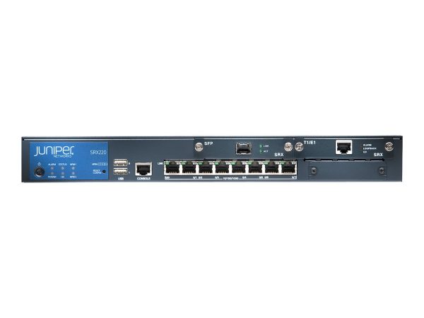 Juniper Networks SRX220 Services Gateway - security appliance (SRX220H2)