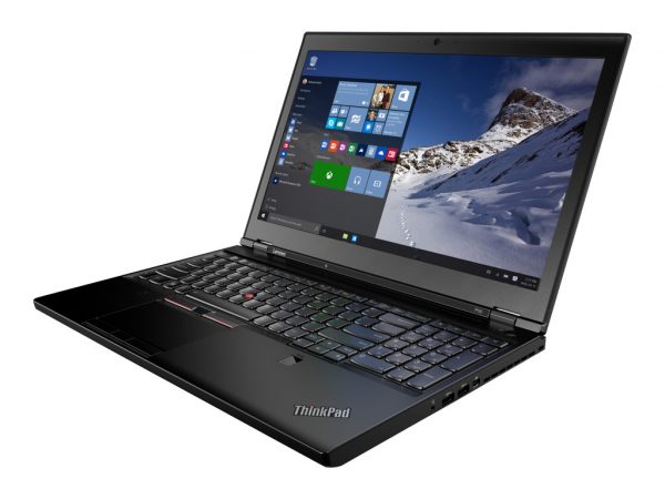 Lenovo ThinkPad P50 - 15.6"" - Xeon E3-1505MV5 - 16 GB RAM - 256 GB  (20EN001SUS)