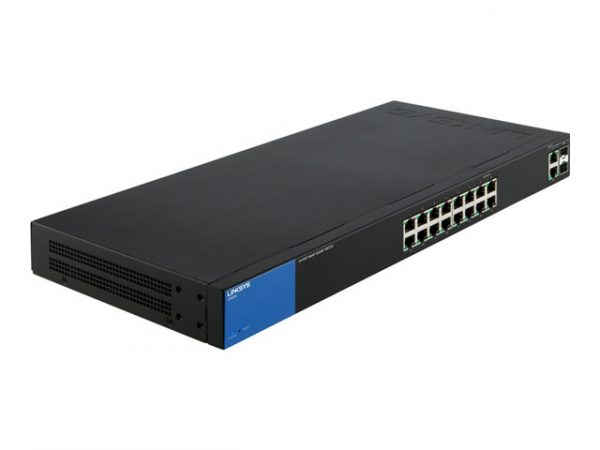 Linksys Business Smart LGS318P - switch - 18 ports - managed - rack (LI-LGS318P)