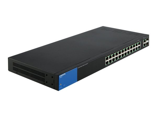 Linksys Business Smart LGS326P - switch - 26 ports - managed - rack (LI-LGS326P)