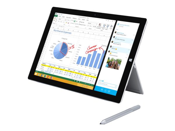Microsoft Surface Pro 3 - Tablet - no keyboard - Core i3 4020Y / (4YM-00001)