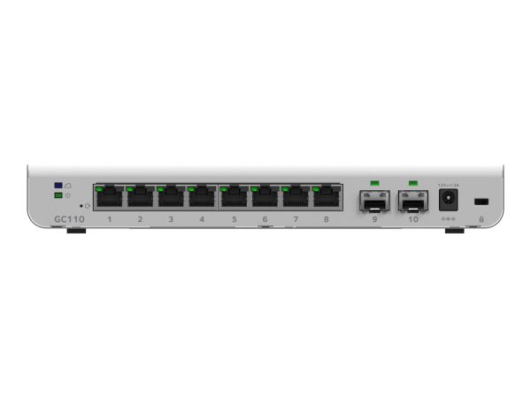 NETGEAR Smart GC110 - switch - 10 ports - smart (NET-GC110-100NAS)