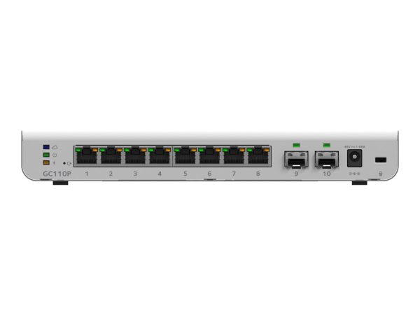 NETGEAR Smart GC110P - switch - 10 ports - smart (NET-GC110P-100NAS)