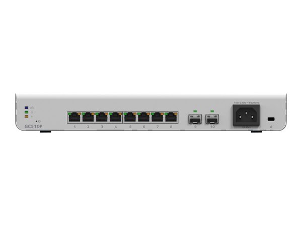 NETGEAR Smart GC510P - switch - 10 ports - smart - rack-moun (NET-GC510P-100NAS)