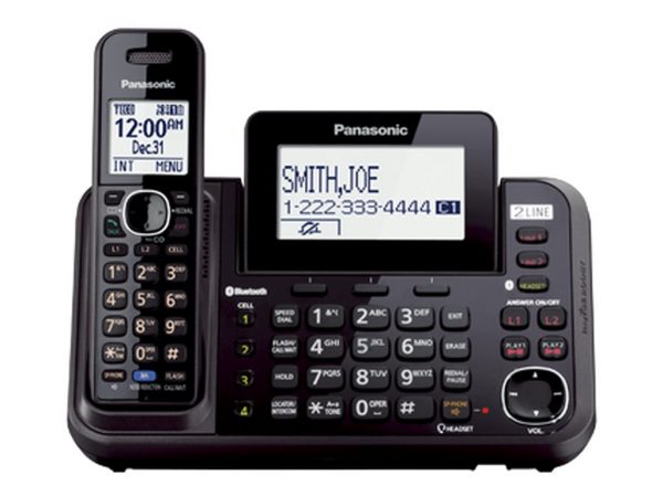Panasonic KX-TG9541 - cordless phone - answering system - with Blue (KX-TG9541B)