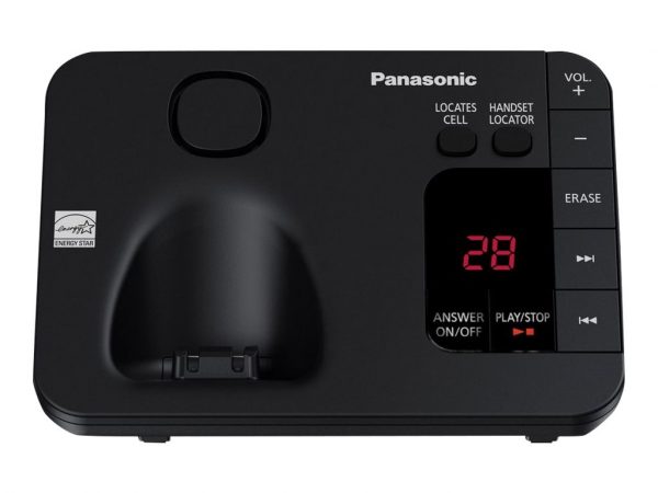 Panasonic KX-TGE433 - cordless phone - answering system with caller (KX-TGE433B)